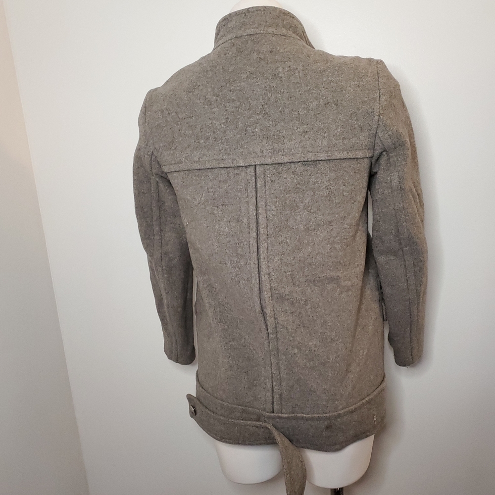 3.1 Phillip Lim Wool Moto Style Jacket 0 - Picture 6 of 9